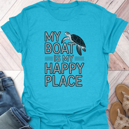 Happy On Boat T-Shirt
