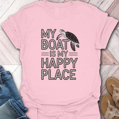 Happy On Boat T-Shirt