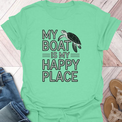 Happy On Boat T-Shirt