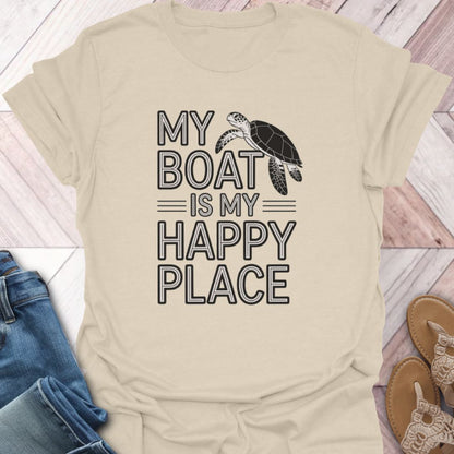 Happy On Boat T-Shirt