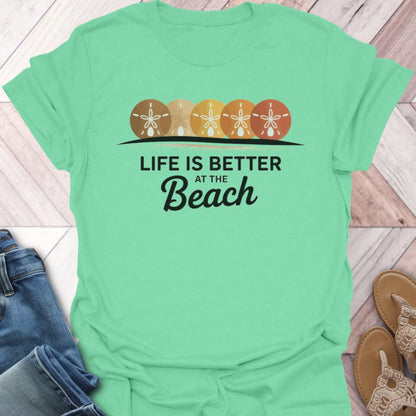 Fall Beach Life Sand Dollar