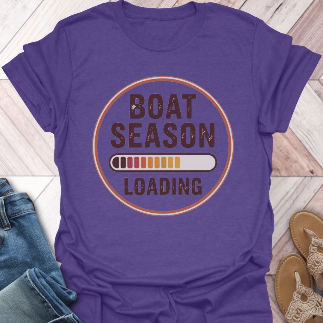 Boat Season Loading Retro