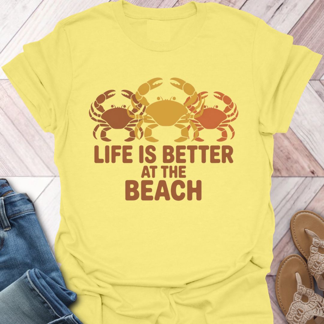 Fall Crab Beach Life