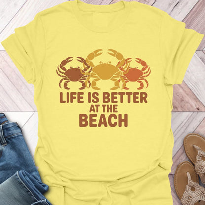Fall Crab Beach Life