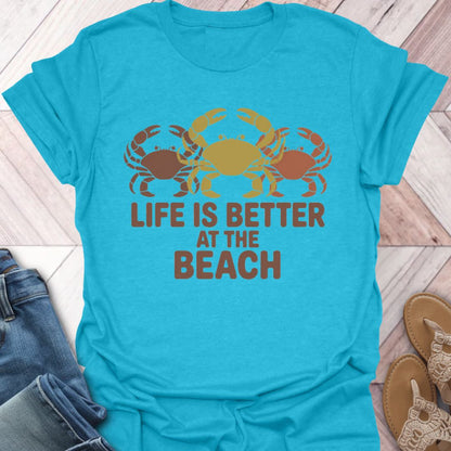 Fall Crab Beach Life