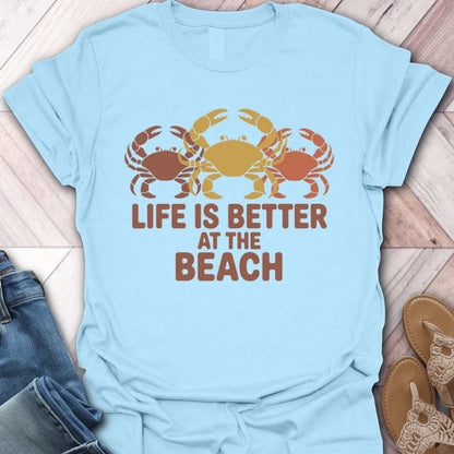 Fall Crab Beach Life