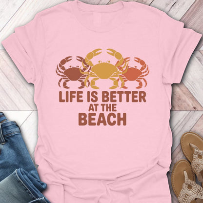 Fall Crab Beach Life
