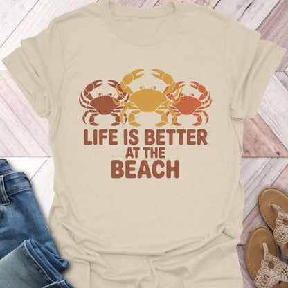 Fall Crab Beach Life