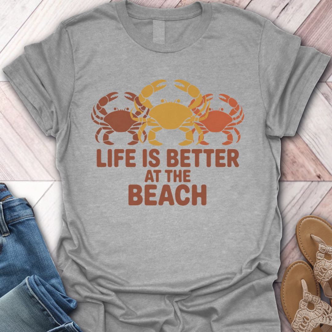 Fall Crab Beach Life