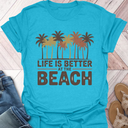 Fall Palm Trees Beach Life