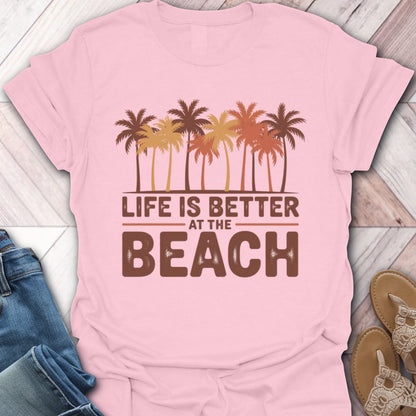 Fall Palm Trees Beach Life