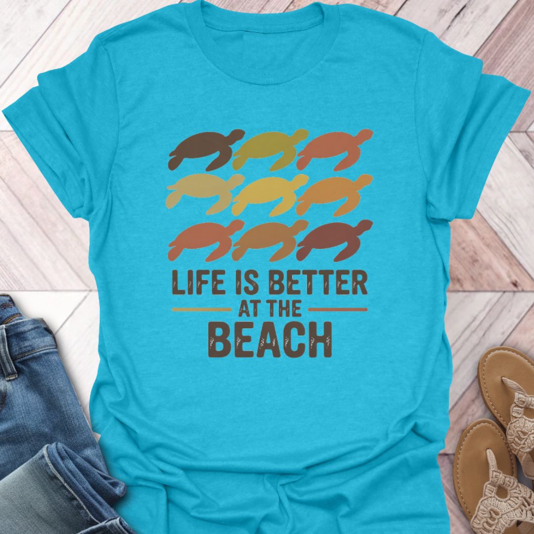 Fall Sea Turtle Beach Life