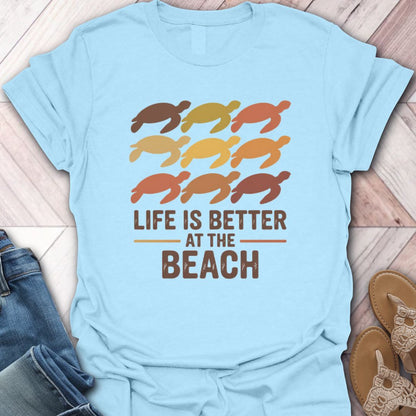 Fall Sea Turtle Beach Life