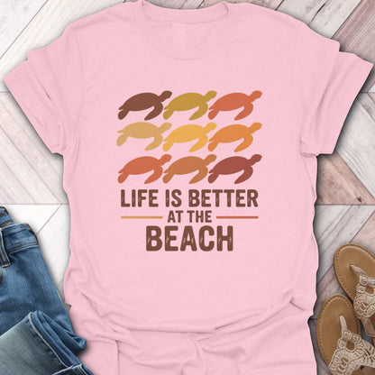 Fall Sea Turtle Beach Life