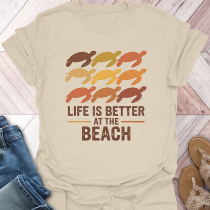 Fall Sea Turtle Beach Life