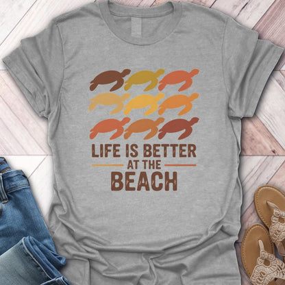 Fall Sea Turtle Beach Life