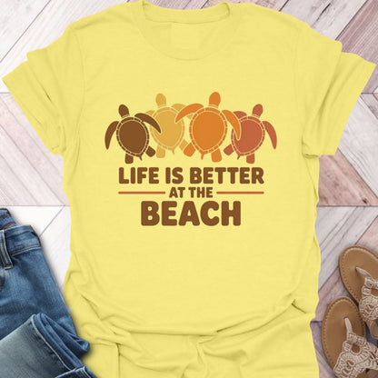 Fall Turtle Shell Beach Life