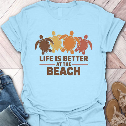 Fall Turtle Shell Beach Life