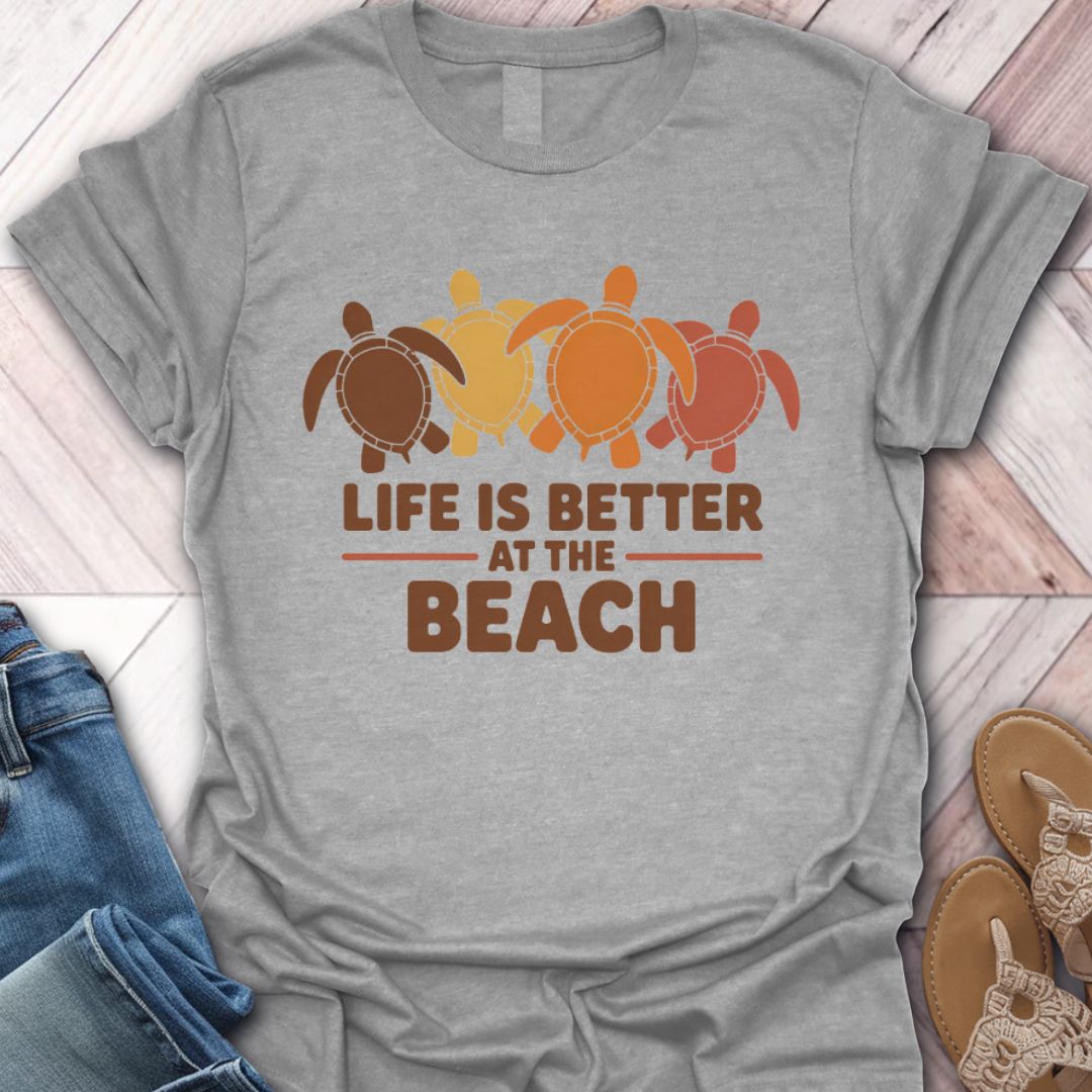 Fall Turtle Shell Beach Life