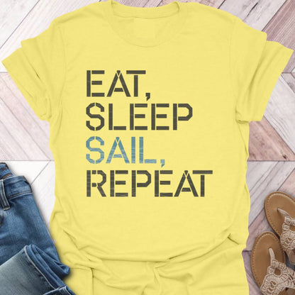 Eat Sleep Sail Repeat T-Shirt