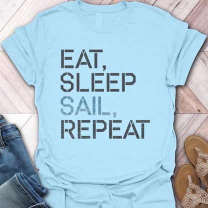 Eat Sleep Sail Repeat T-Shirt