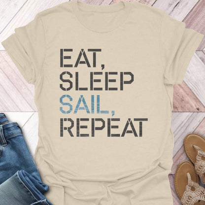 Eat Sleep Sail Repeat T-Shirt