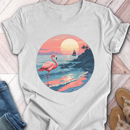 Flamingo Sunset T-Shirt