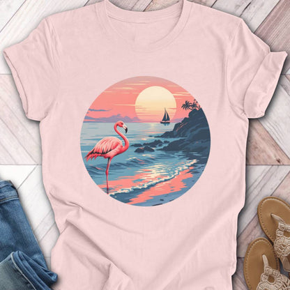 Flamingo Sunset T-Shirt