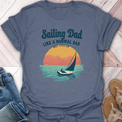 Sailing Dad Sunset T-Shirt