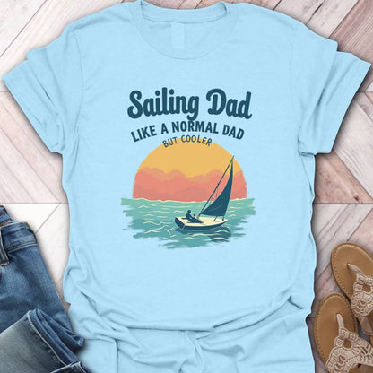 Sailing Dad Sunset T-Shirt