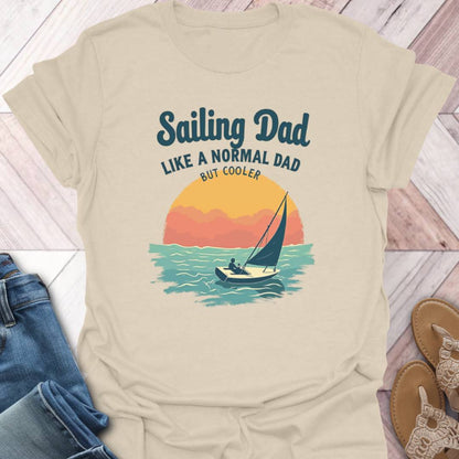 Sailing Dad Sunset T-Shirt