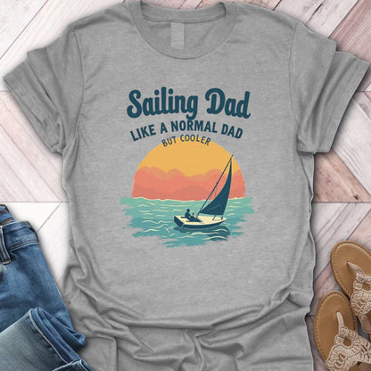 Sailing Dad Sunset T-Shirt