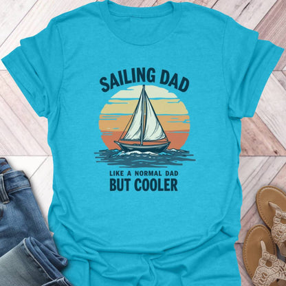 Sailing Dad Retro T-Shirt