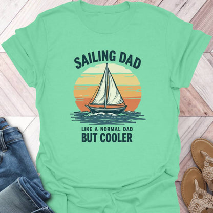 Sailing Dad Retro T-Shirt