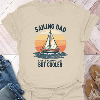 Sailing Dad Retro T-Shirt