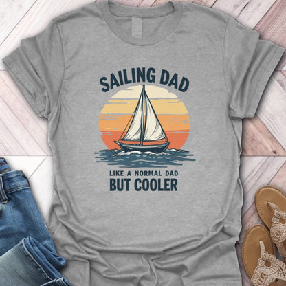 Sailing Dad Retro T-Shirt