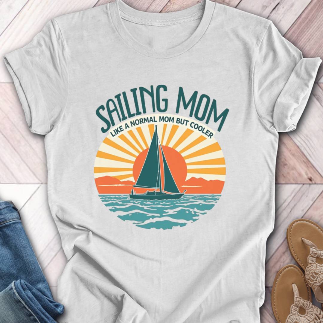 Sailing Mom Sunburst T-Shirt