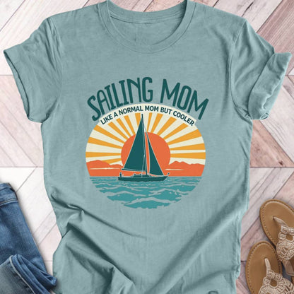 Sailing Mom Sunburst T-Shirt