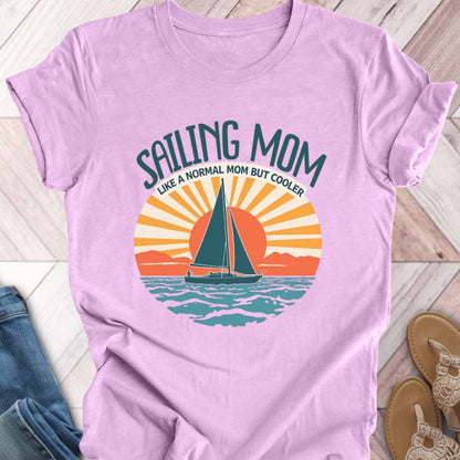 Sailing Mom Sunburst T-Shirt