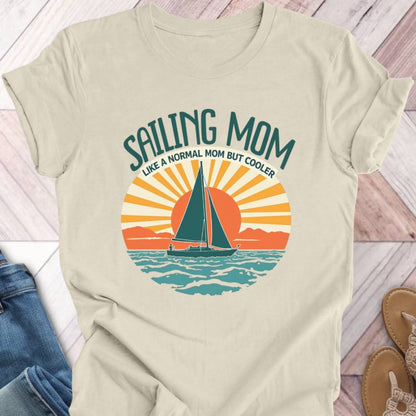 Sailing Mom Sunburst T-Shirt