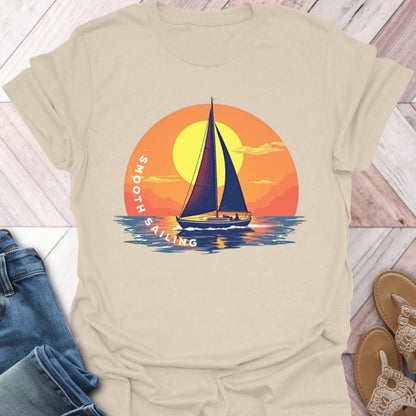 Smooth Sailing Sunset T-Shirt