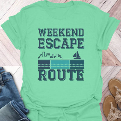 Sailing Escape Block T-Shirt