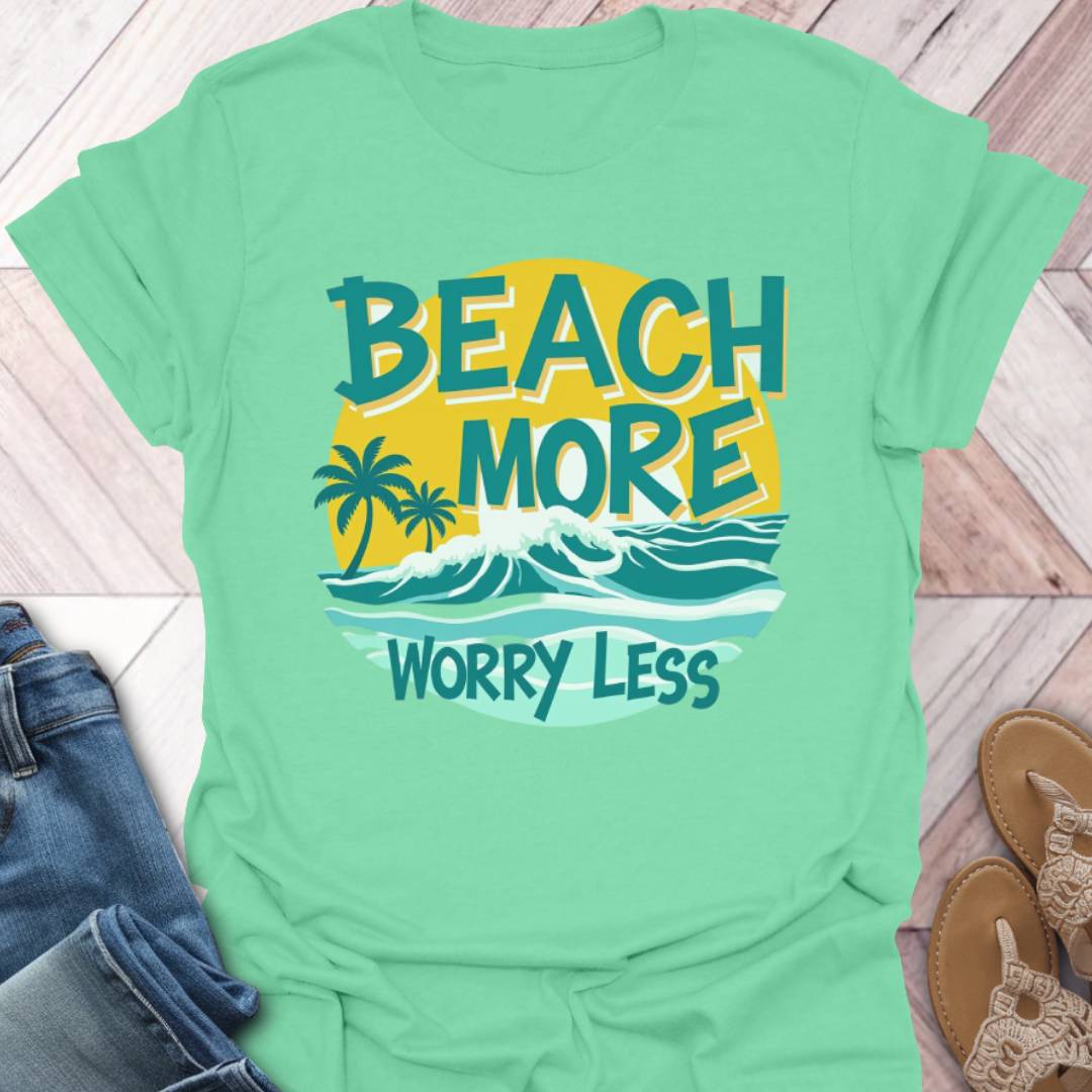 Beach More Retro T-Shirt