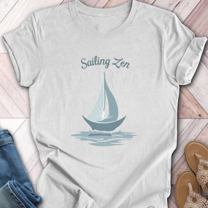 Sailing Zen Flower T-Shirt